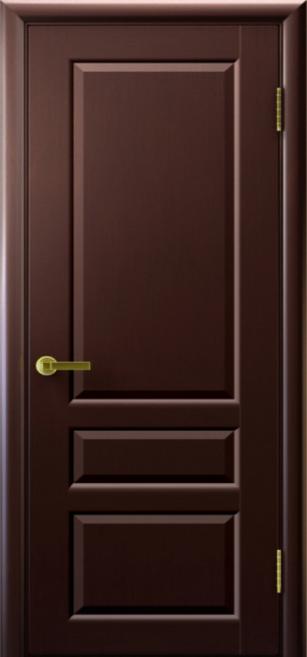 Фото Межкомнатная дверь "Джаз", венге, глухая